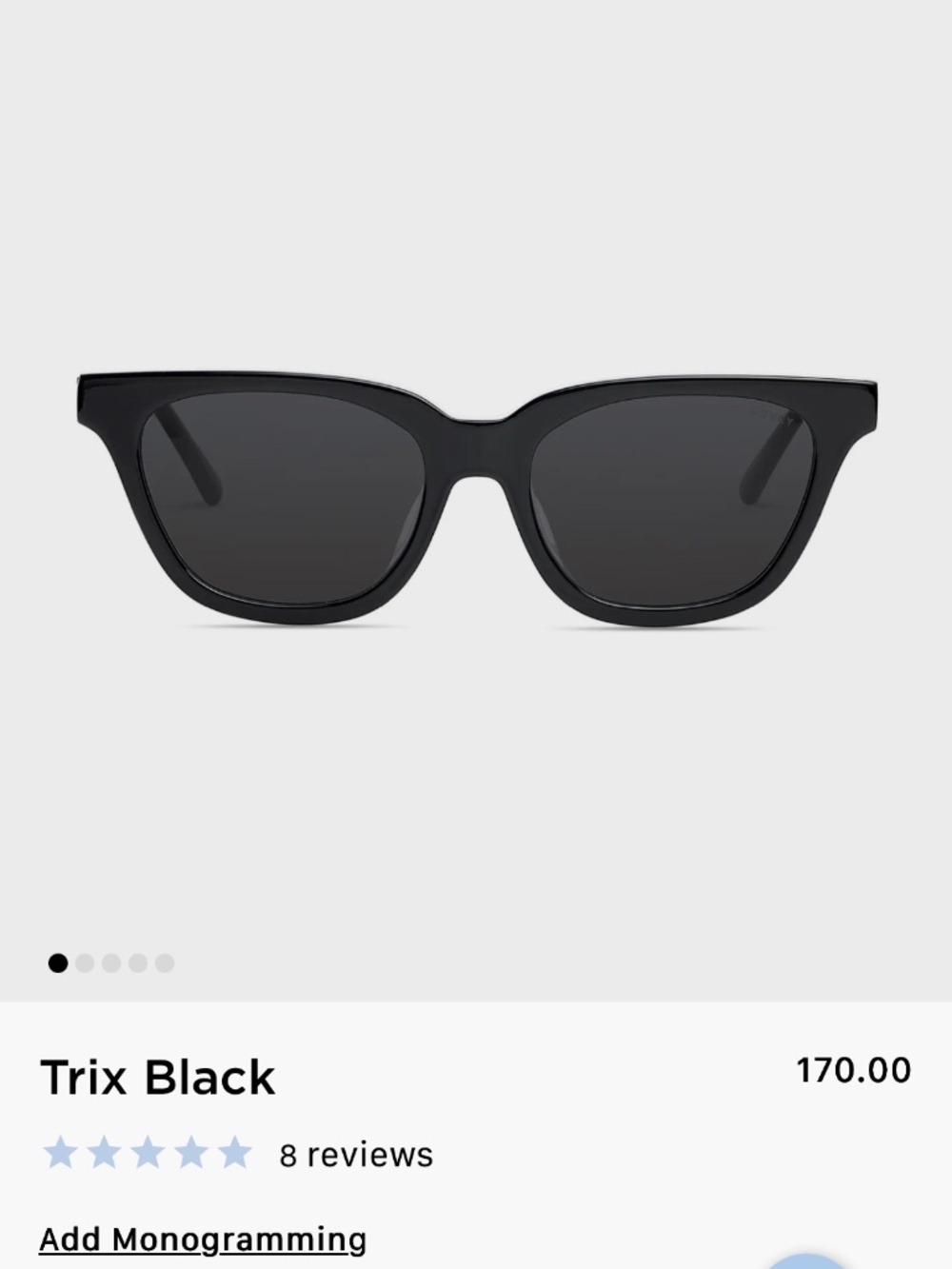 Covry Trix sunglasses in black